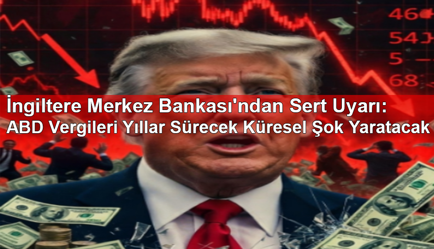 İngiltere Merkez Bankası'ndan Sert Uyarı: ABD Vergileri Yıllar Sürecek Küresel Şok Yaratacak