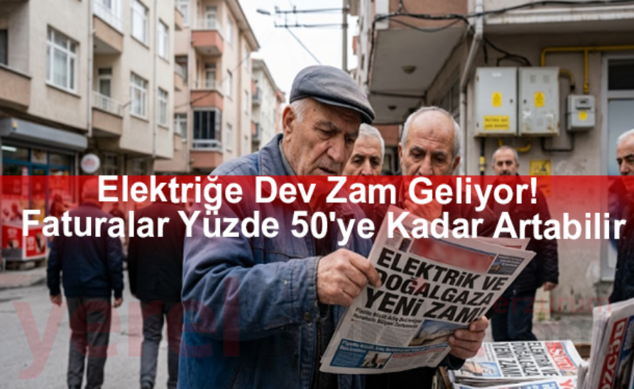 Elektriğe Dev Zam Geliyor! Faturalar Yüzde 50'ye Kadar Artabilir