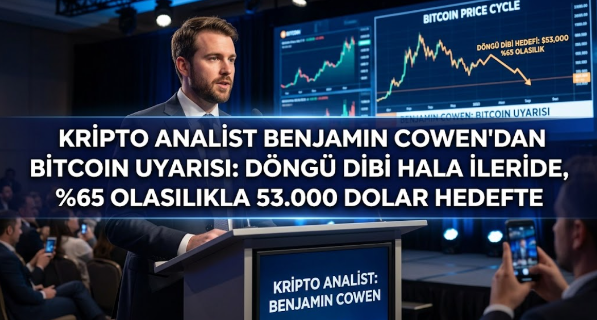 Kripto Analist Benjamin Cowen'dan Bitcoin Uyarısı: Döngü Dibi Hala İleride, %65 Olasılıkla 53.000 Dolar Hedefte