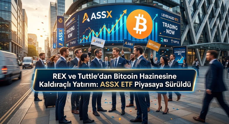 REX ve Tuttle'dan Bitcoin Hazinesine Kaldıraçlı Yatırım: ASSX ETF Piyasaya Sürüldü