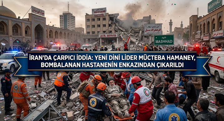 İran'da Çarpıcı İddia: Yeni Dini Lider Mücteba Hamaney, Bombalanan Hastanenin Enkazından Çıkarıldı