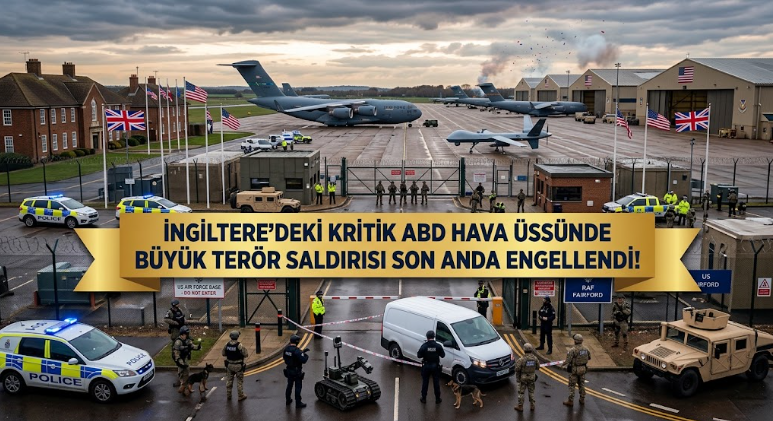 Avrupa’da Güvenlik Depremi: İngiltere’deki Kritik ABD Hava Üssünde Büyük Terör Saldırısı Son Anda Engellendi!