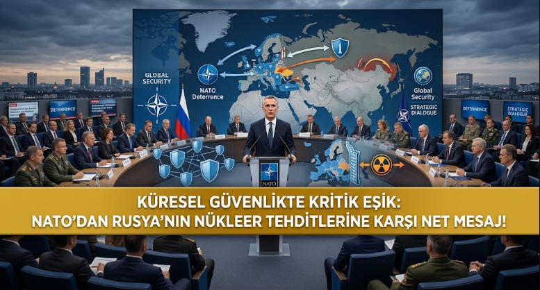 Küresel Güvenlikte Kritik Eşik: NATO’dan Rusya’nın Nükleer Tehditlerine Karşı Net Mesaj!
