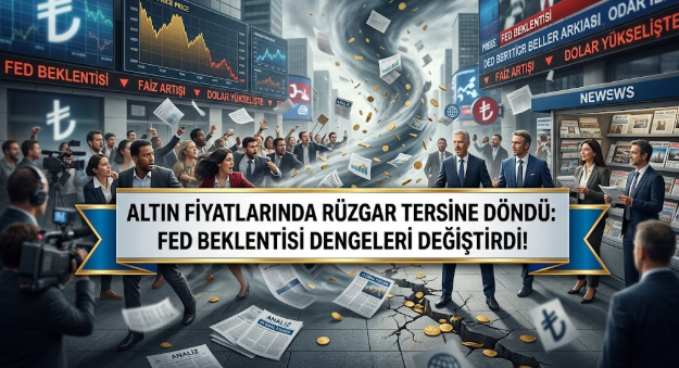 Altın Fiyatlarında Rüzgar Tersine Döndü: Fed Beklentisi Dengeleri Değiştirdi!