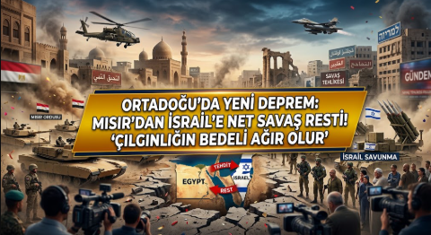 Ortadoğu'da Yeni Deprem: Mısır'dan İsrail'e Net Savaş Resti! "Çılgınlığın Bedeli Ağır Olur"