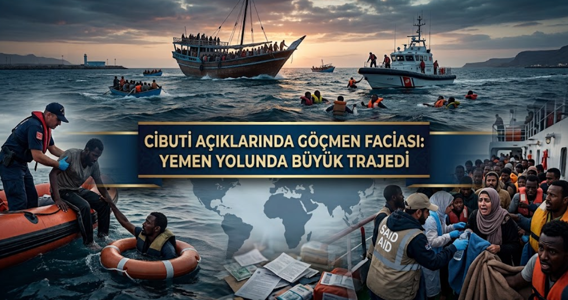 Cibuti Açıklarında Göçmen Faciası: Yemen Yolunda Büyük Trajedi