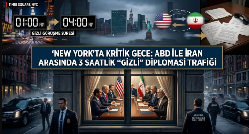 New York'ta Kritik Gece: ABD ile İran Arasında 3 Saatlik "Gizli" Diplomasi Trafiği!